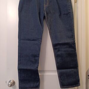 Levi's Dark Blue Straight Jeans for Men